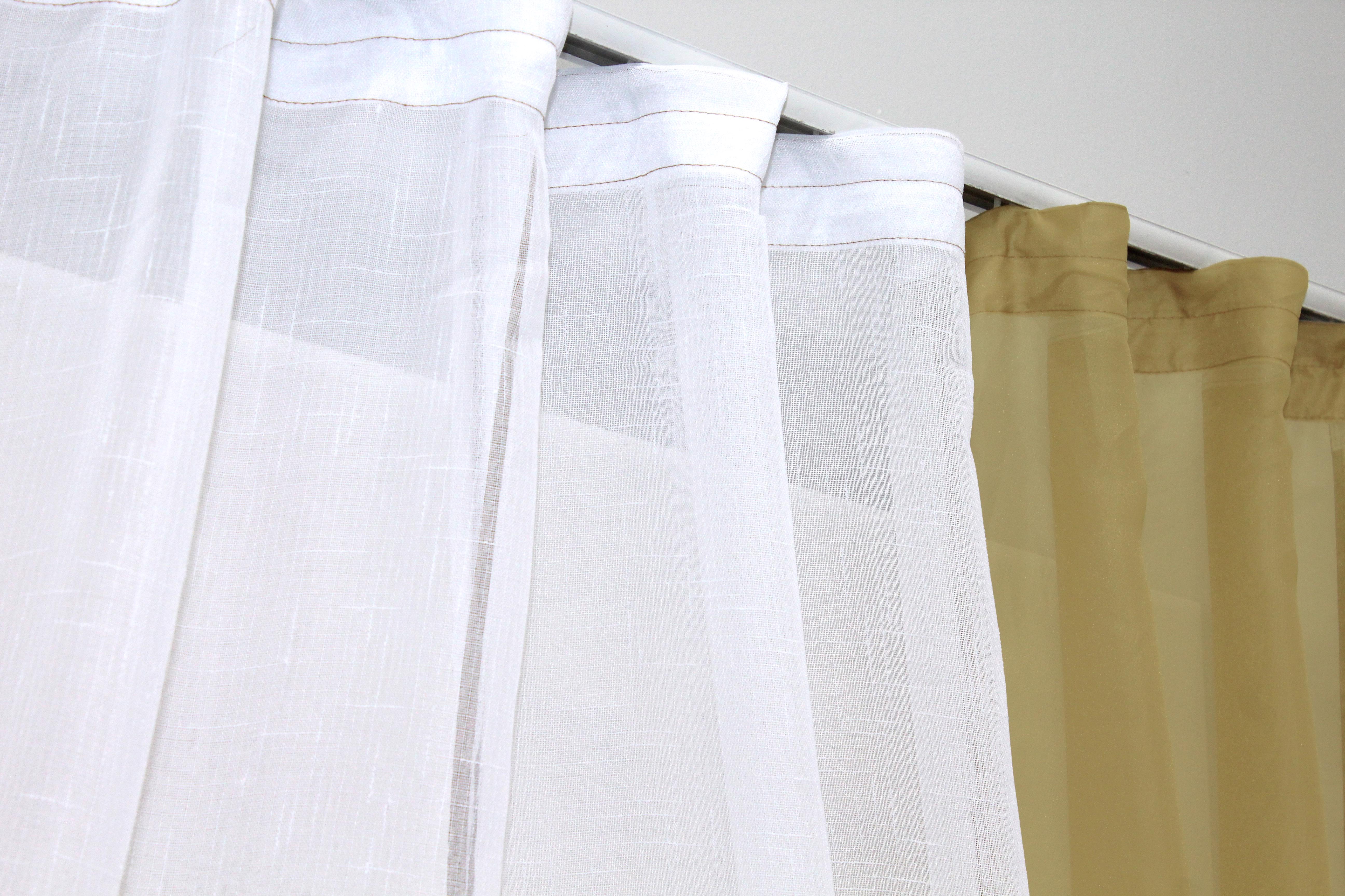 Шторки кухонні VR-Textil № 083к з підв'язками 270х170 см Кавовий/Білий (52-0543) - фото 4 Шторки кухонні VR-Textil № 083к з підв'язками 270х170 см Кавовий/Білий (52-0543) - фото 4