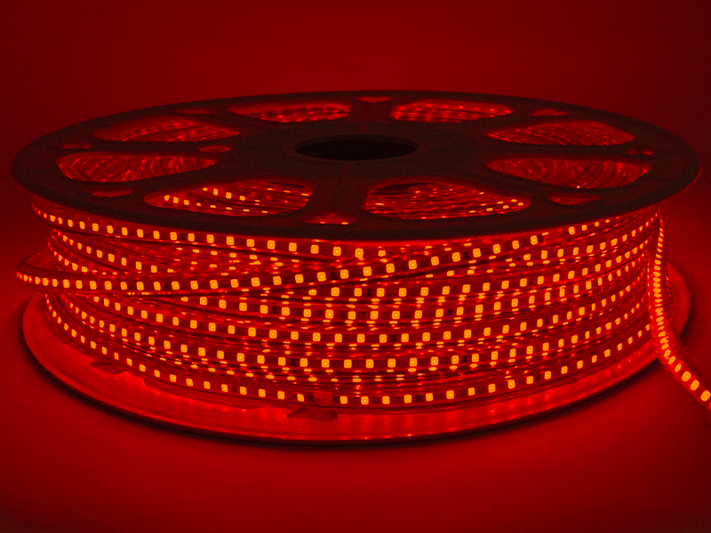 Світлодіодна стрічка AVT 2835-120LED-220V 6W/м IP65 10х6 мм Червоний (AVT-120R2835-220V-6W/#10-R) - фото 2 Світлодіодна стрічка AVT 2835-120LED-220V 6W/м IP65 10х6 мм Червоний (AVT-120R2835-220V-6W/#10-R) - фото 2