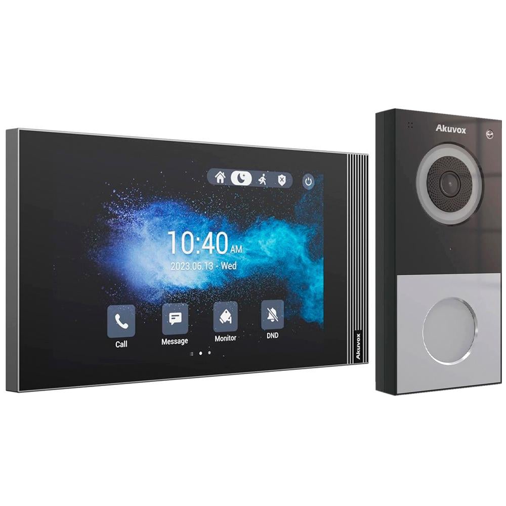 Комплект Wi-Fi відеодомофона Akuvox S563W та панелі виклику DB01 (S563WDB01)