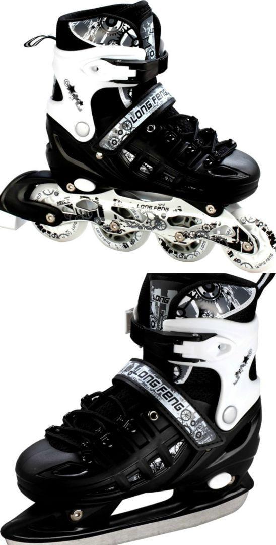 Роликовые коньки Scale Sport 2в1 р. 29-33 Black (1564908596-S) - фото 2 Роликовые коньки Scale Sport 2в1 р. 29-33 Black (1564908596-S) - фото 2