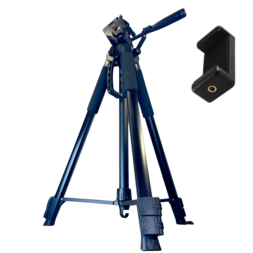 Штатив для телефону/камери Tripod поворотний до 180 см Чорний (Max180) - фото 12