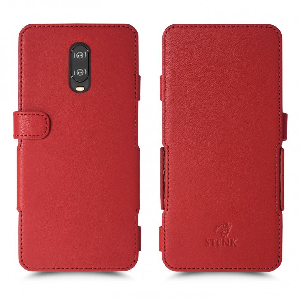 Чехол книжка Stenk Prime для OnePlus 6T Красный (62124) Чехол книжка Stenk Prime для OnePlus 6T Красный (62124)