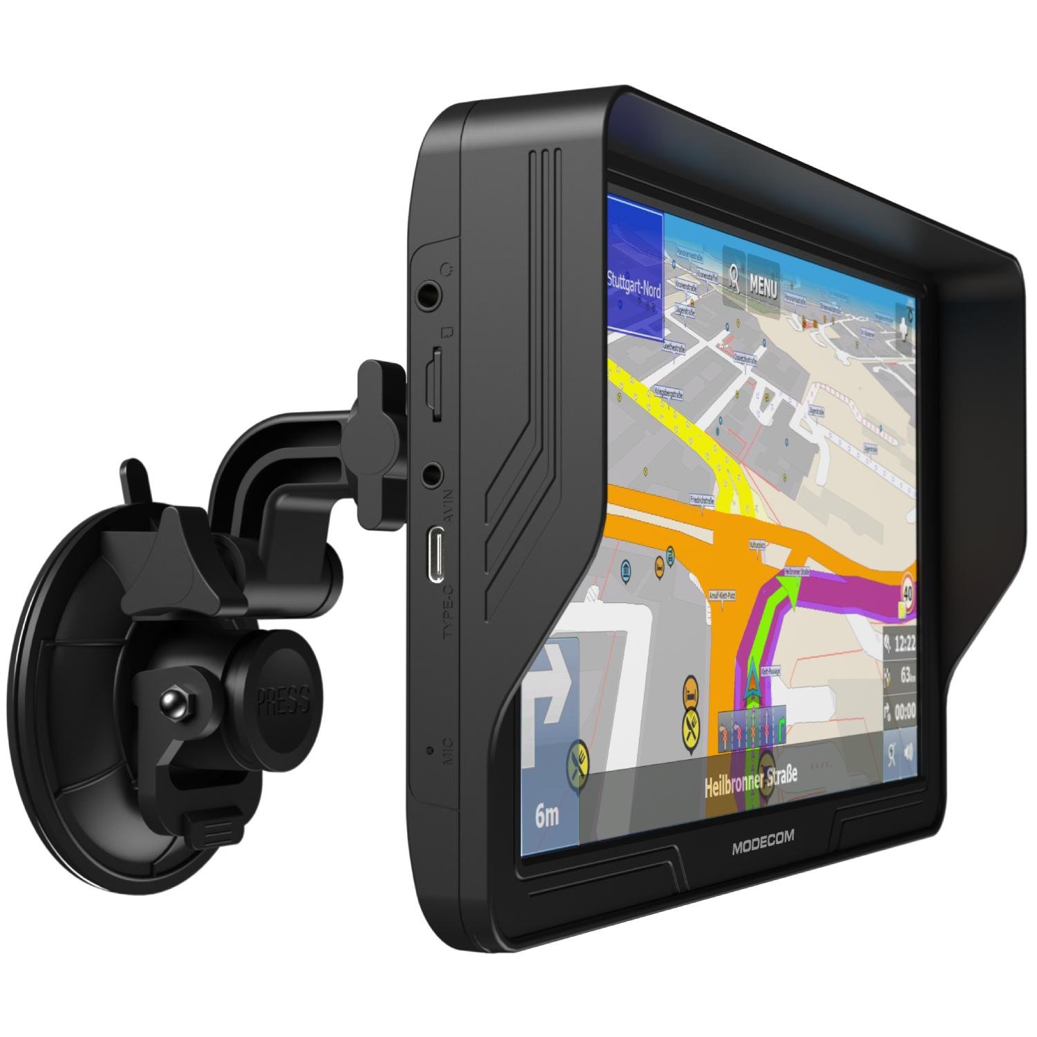 GPS-навігатор Modecom Device FreeWAY CX 9.3 Plus TFT 16 GB 9" MapFactor EU Black (NAV-FREEWAYCX93PLUS-MF-EU) - фото 6 GPS-навігатор Modecom Device FreeWAY CX 9.3 Plus TFT 16 GB 9" MapFactor EU Black (NAV-FREEWAYCX93PLUS-MF-EU) - фото 6