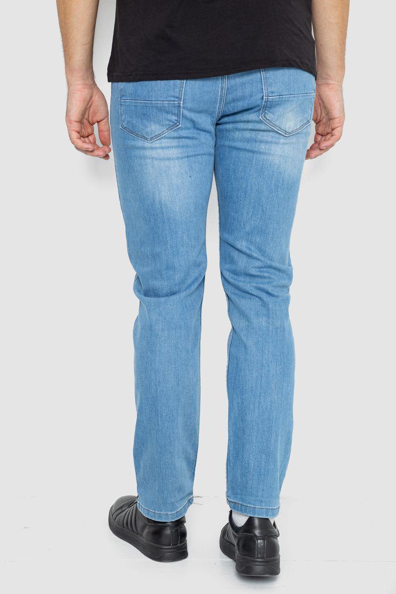 Джинси чоловічі з потертостями Ager р. 31 Блакитний (247R736) - фото 4