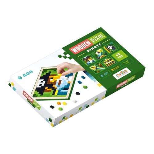 Мозаика развивающая Wooden Pixel 5 Пираты (14910)