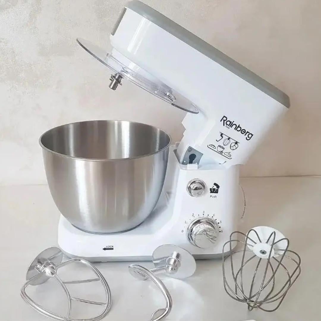 Кухонный комбайн Rainberg Rb-8082 3200 Вт с чашей для теста 5 л (3107028229) Кухонный комбайн Rainberg Rb-8082 3200 Вт с чашей для теста 5 л (3107028229)
