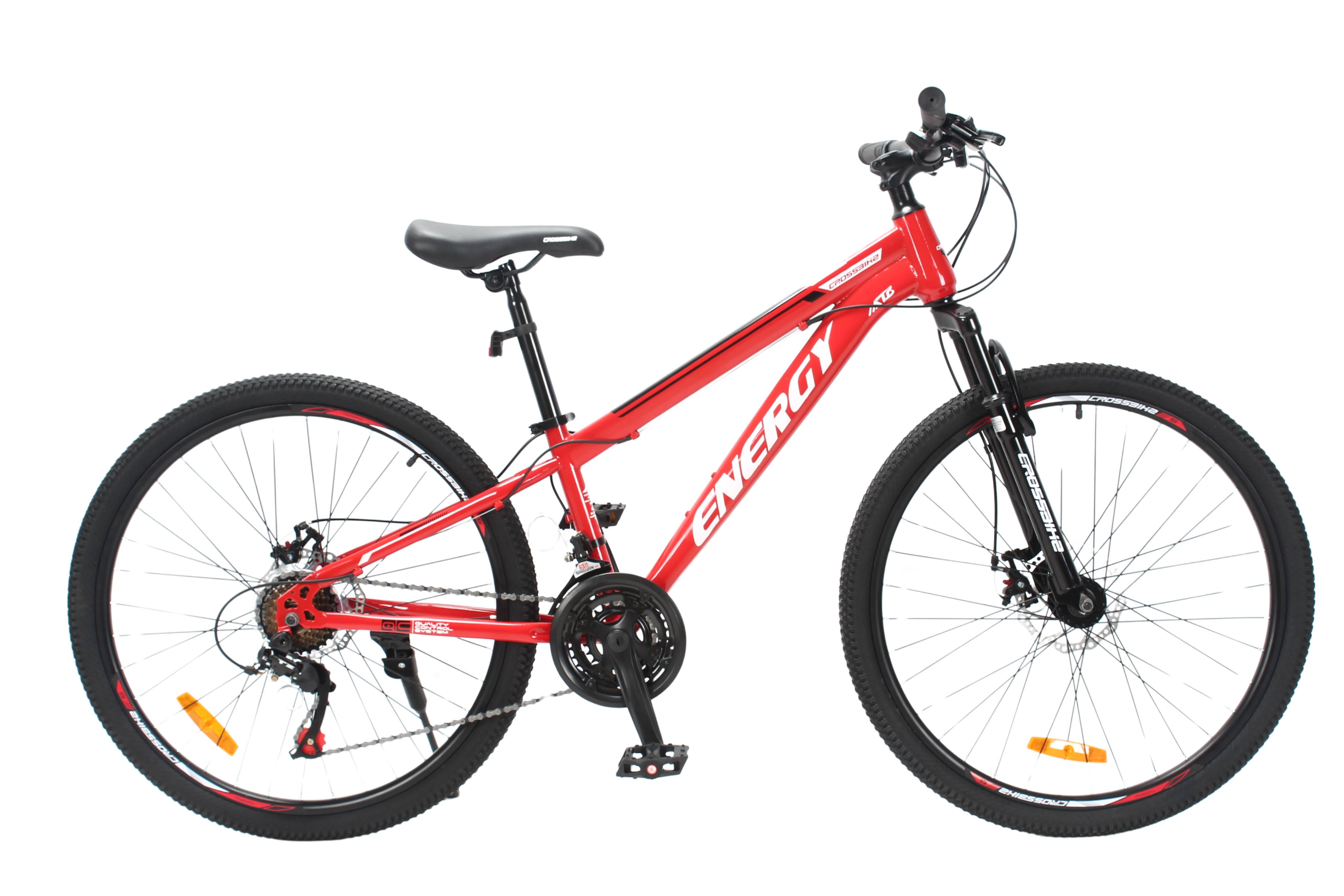 Велосипед CrossBike Energy 26" 13" Красный