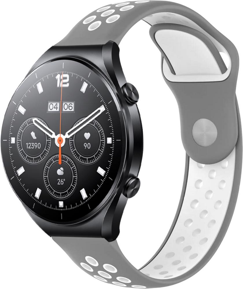 Ремешок Sport для Xiaomi Watch S1 Acttive Grey (29006-33) - фото 1 Ремешок Sport для Xiaomi Watch S1 Acttive Grey (29006-33) - фото 1