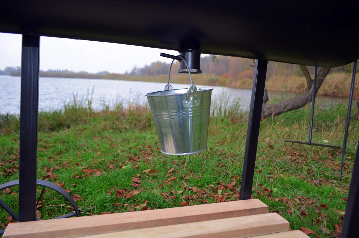 Мангал-гриль Троян с шампурами 40 см Черный (282) - фото 5 Мангал-гриль Троян с шампурами 40 см Черный (282) - фото 5