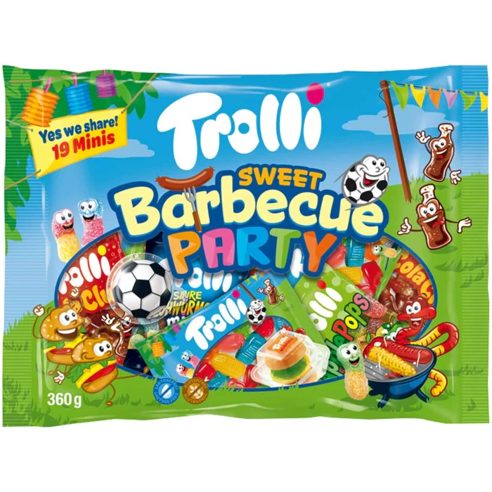 Конфеты желейные Trolli Limited Edition Sweet Barbecue Party 360 г (2363692144)