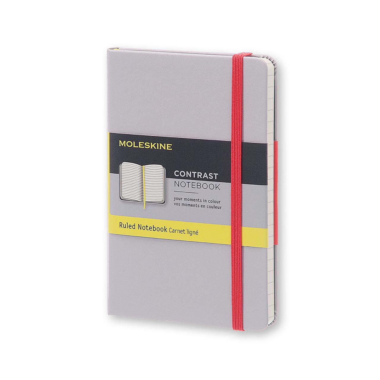 Блокнот Moleskine Limited Contrast карманный 192 страницы айстра в линейку 9х14 см