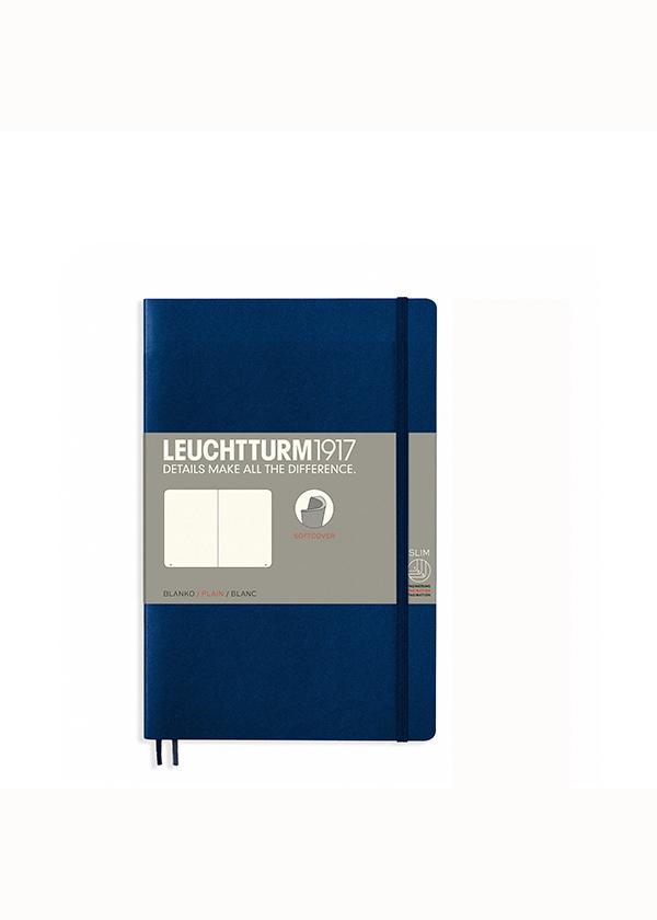 Блокнот Leuchtturm1917 Paperback B6 мягкая обложка чистые листы Темно-синий (358319) Блокнот Leuchtturm1917 Paperback B6 мягкая обложка чистые листы Темно-синий (358319)