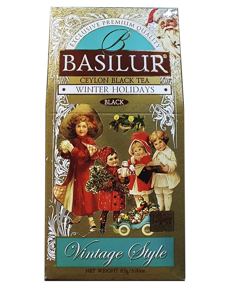 Чай черный цейлонский Basilur Зимние каникулы 85г (56407) - фото 2 Чай черный цейлонский Basilur Зимние каникулы 85г (56407) - фото 2