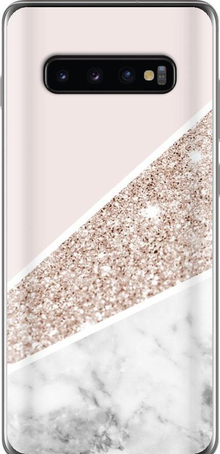 Чохол на Samsung Galaxy S10 Plus Пастельний мармур (4342u-1649-42517)