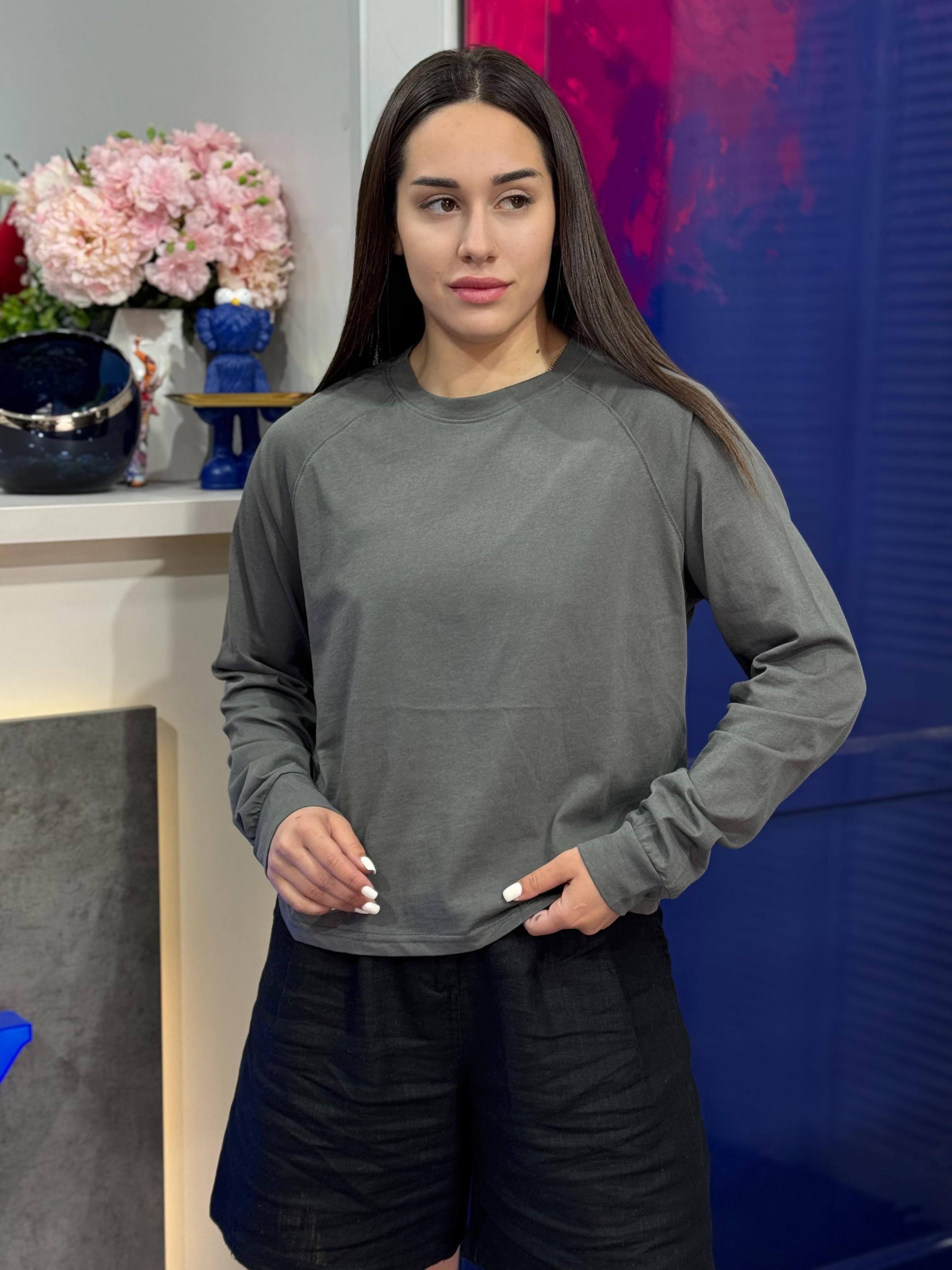 Лонгслив женский OS Черный (#259072)