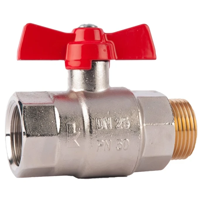 Кран кульовий посилений Herz PN50 3/4" ЗВ (AKD9859)