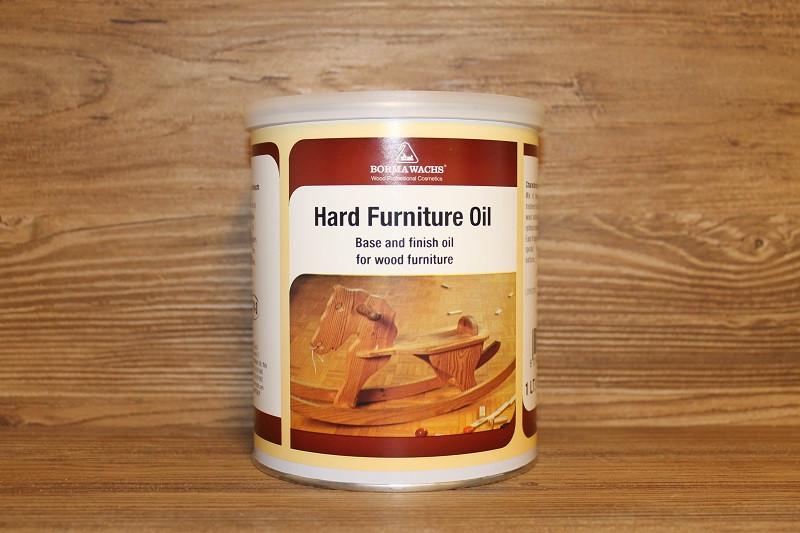 Олія для меблів Hard Furniture Oil 90% глянець 1 л Прозорий