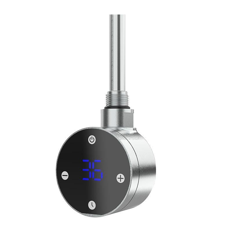 ТЭН для полотенцесушителя Onlyheat 0,9 кВт 1/2" с тройником 76 см Argent Chrome (23199610)