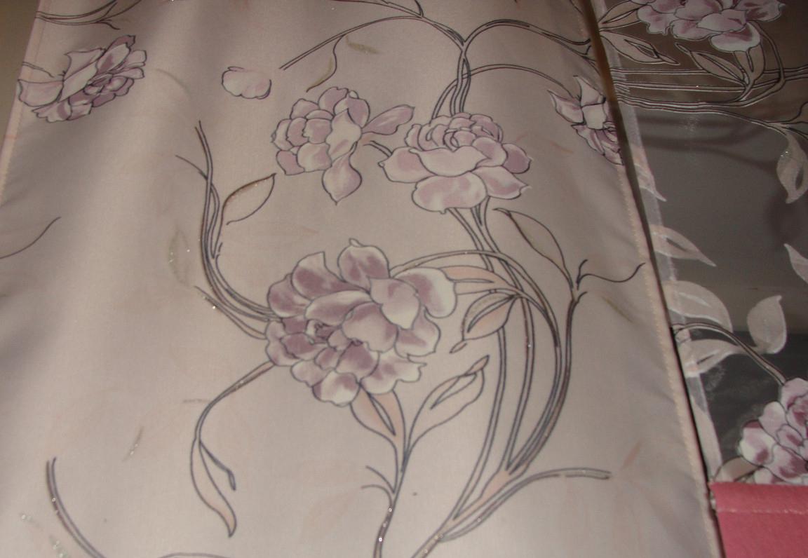 Комплект панельных занавесок Firanka Flowers карниз 240 см Розовый (23п) - фото 6 Комплект панельных занавесок Firanka Flowers карниз 240 см Розовый (23п) - фото 6