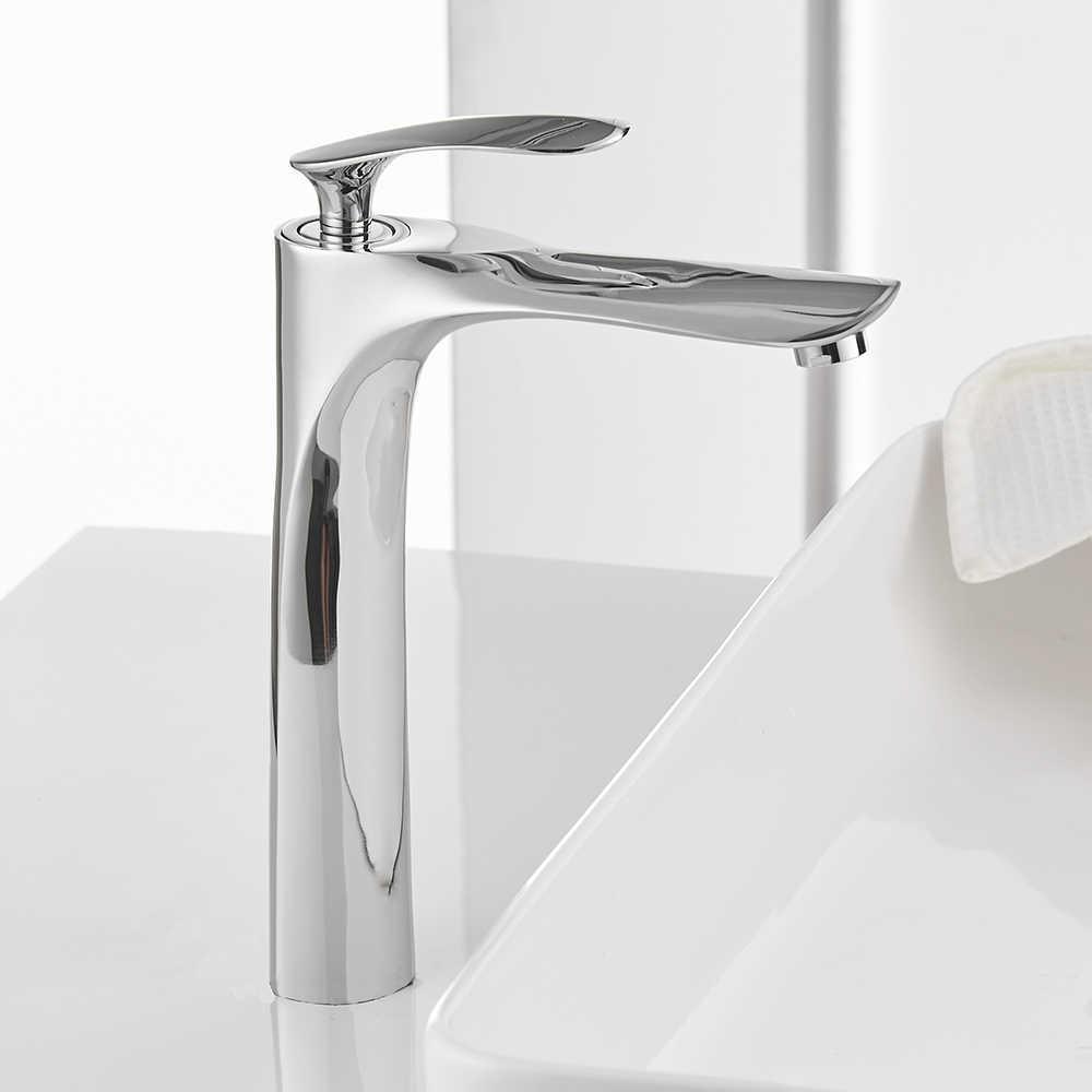 Змішувач для раковини одноважільний WanFan Хром (1801953799)