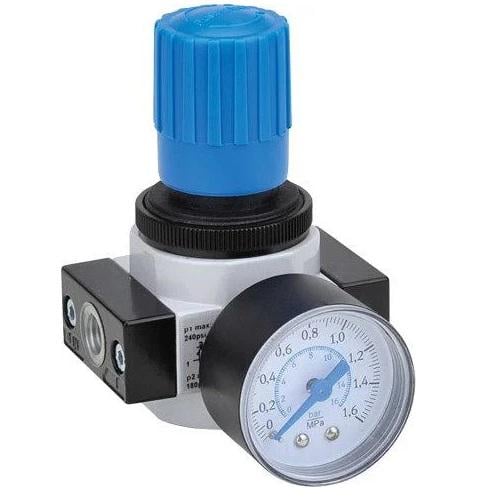 Регулятор давления воздуха с манометром TPXR-1/4-Mini (PRM014071) - фото 1