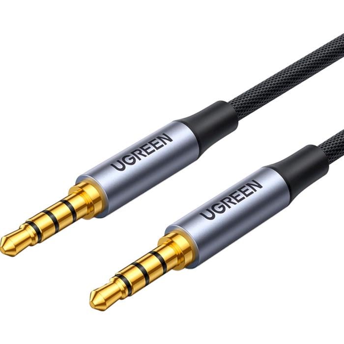 Аудио-кабель UGREEN AV183 mini-jack 3,5 мм 1 м Gray (UGR-10648)