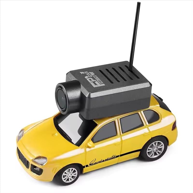 Радиоуправляемая модель Porsche Cayenne с HD FPV-камерой WiFi 1:64 Желтый (31033188)