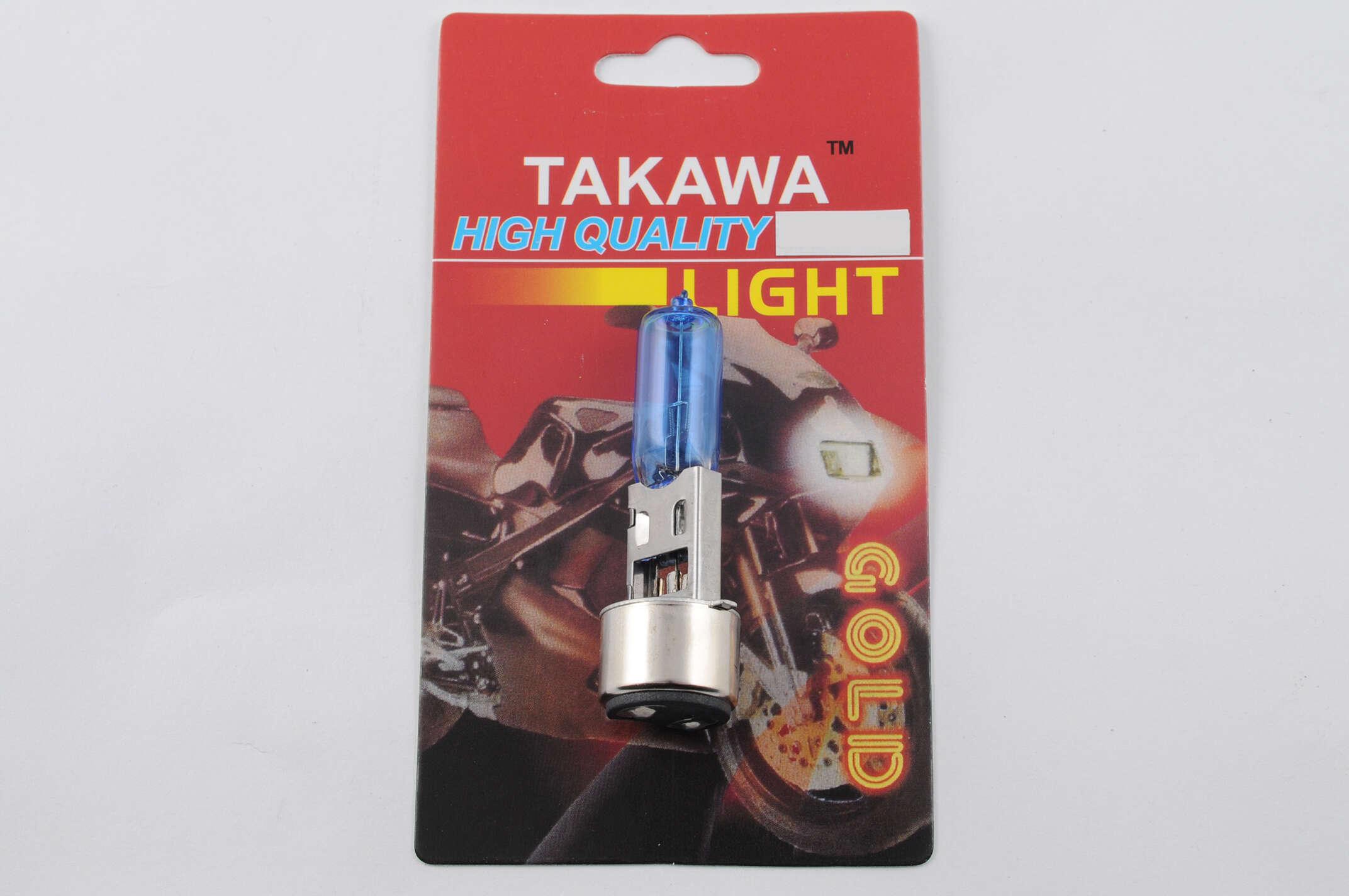 Лампа TAKAWA BA20D 2PIN 12V 35W/35W Белый (B-91)