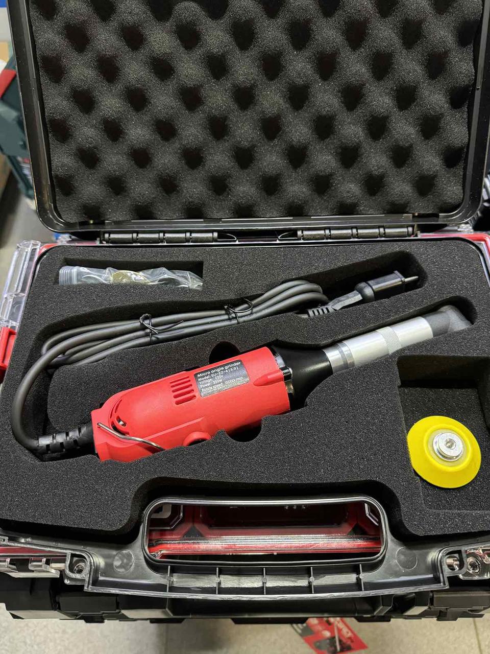 Гравер угловой Fixtool Pomogator в кейсе - фото 2