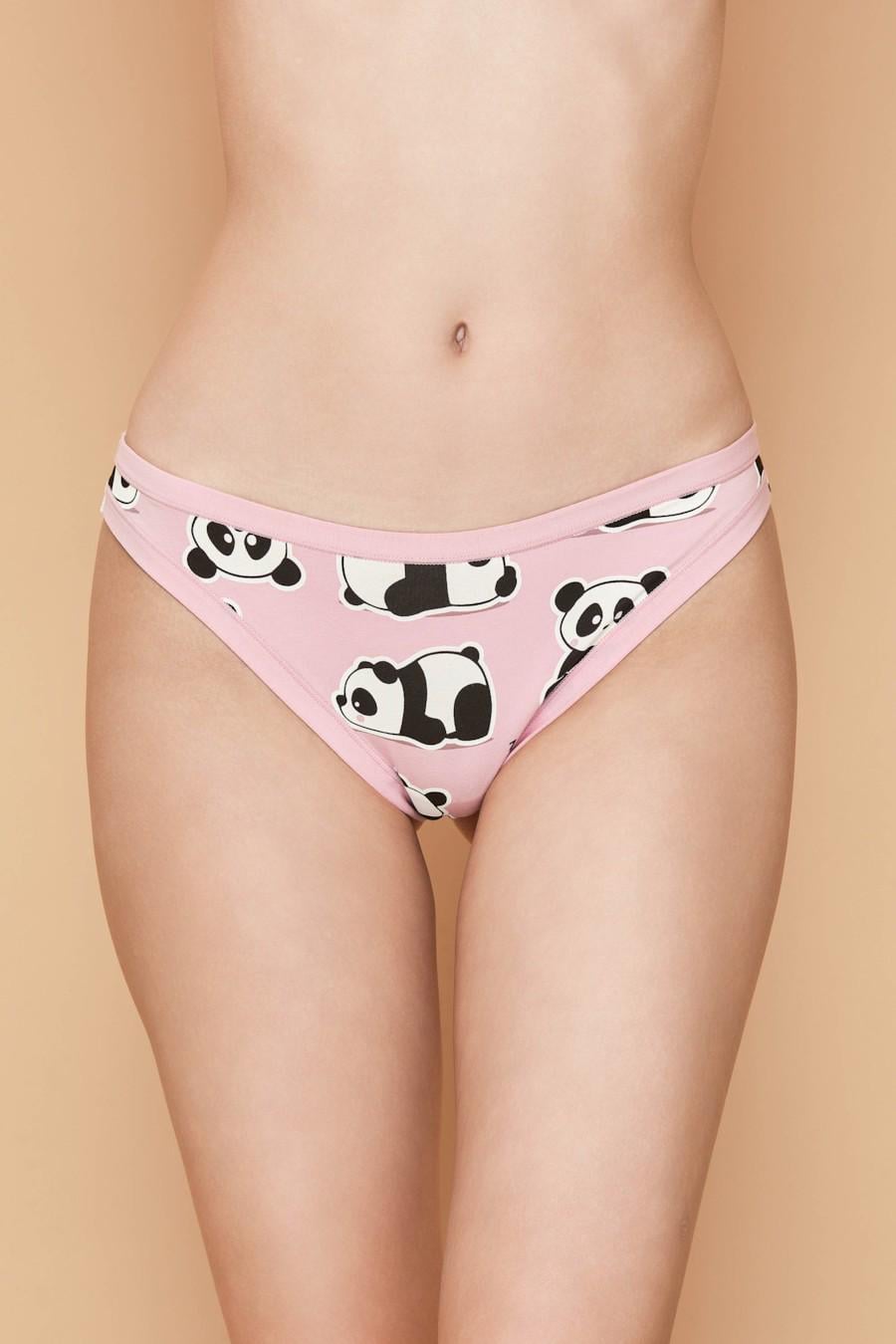 Трусики стринг Anabel Arto р. 3/M Розовый/Панда (35319/77659)