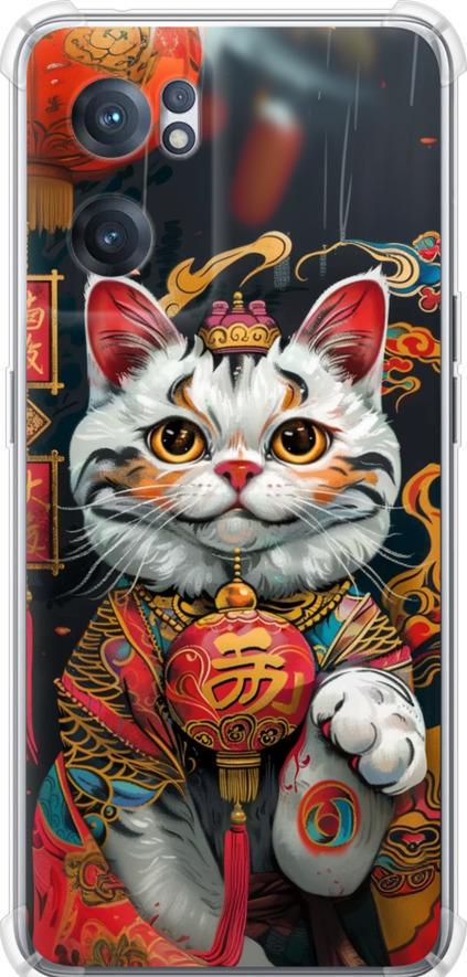 Чехол на OnePlus Nord CE 2 China Cat v2 (6135sp-2589-42517)
