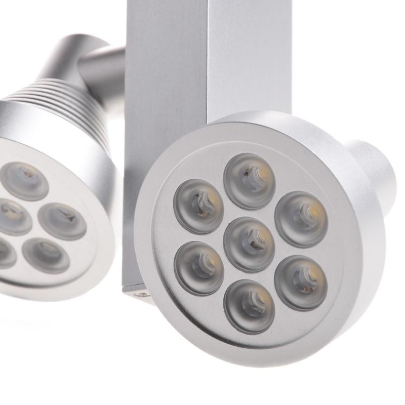 Світильник трековий поворотний Brille Led 200/2x7W HD AL (176454) - фото 2