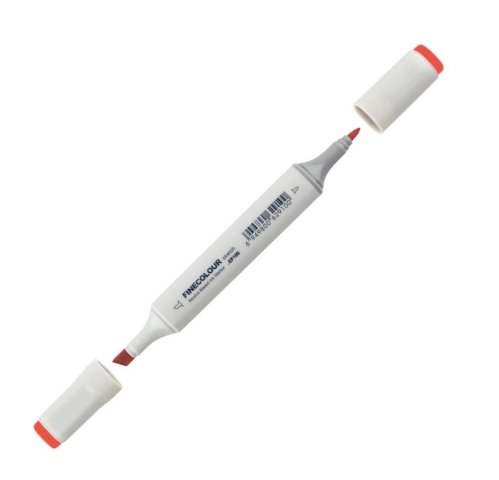 Маркер спиртовий Finecolour Sketchmarker 154 YR154 Жовто-рожева шкіра (EF100-154)