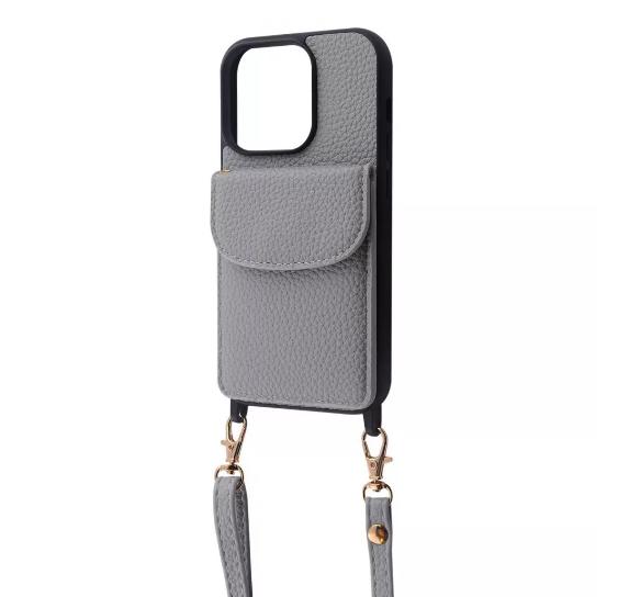 Чехол-накладка для телефона WAVE Leather Pocket Case - iPhone 14 sierra blue (460190806)