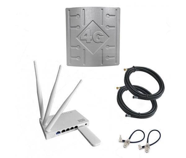 Готовый комплект 4G интернет в селе Internet WiFi