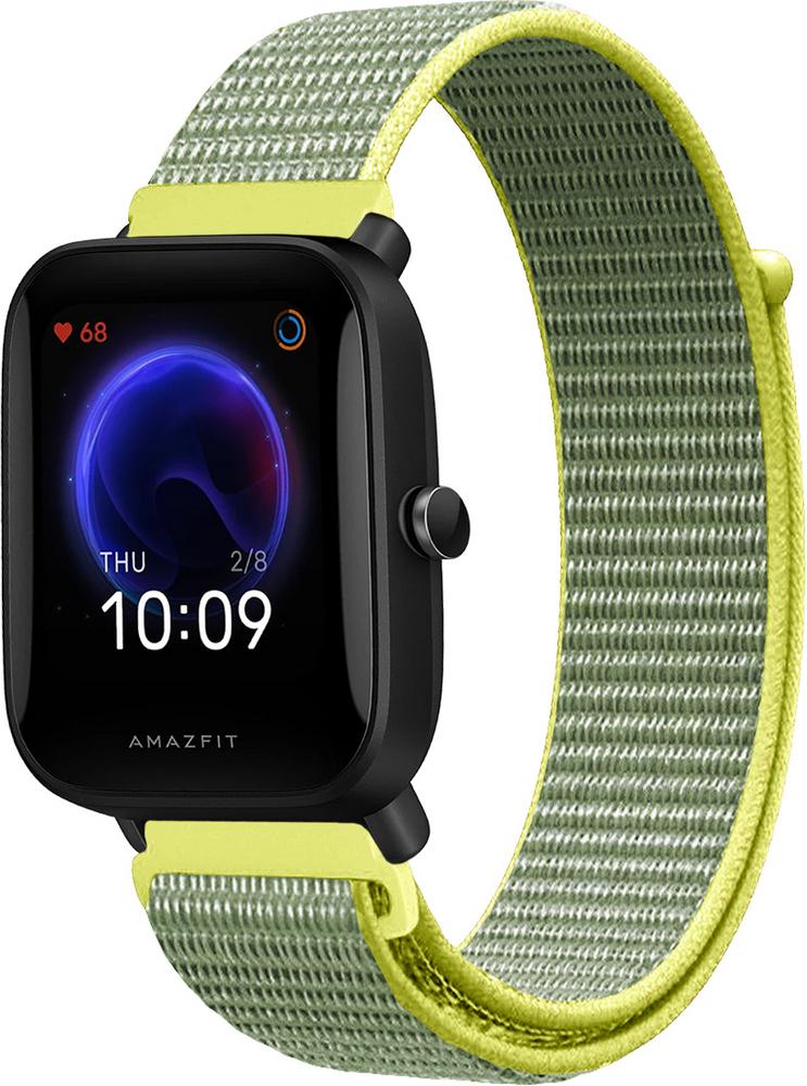 Ремешок нейлоновый Sport Loop для Amazfit Bip U Pro Gray/Yellow (23903-63)