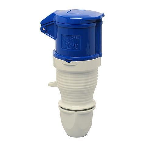 Розетка на кабель Walther-Werke СЕЭ-тип 3 полюса 32А 230V IP44 с сальником (wl330306)