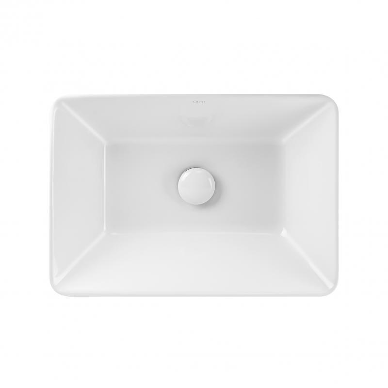Раковина Q-tap Crow QT0511L582W с донным клапаном