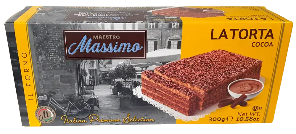 Торт Maestro Massimo La Torta Cocoa 300 г (8050705434770)