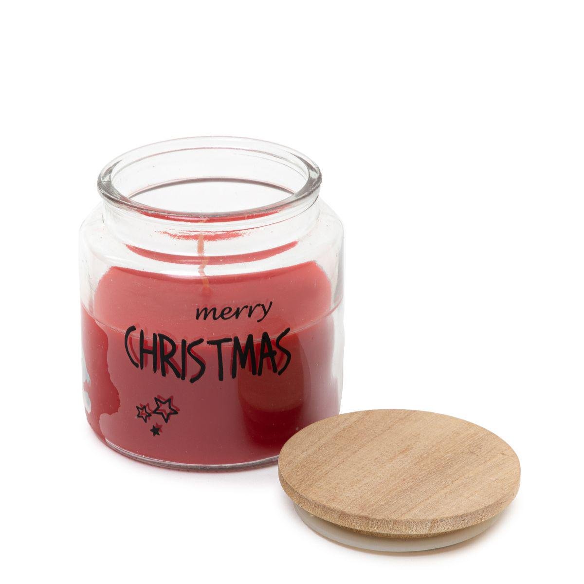 Ароматическая свеча Homla JOAk 10х10 см Красный (200383)