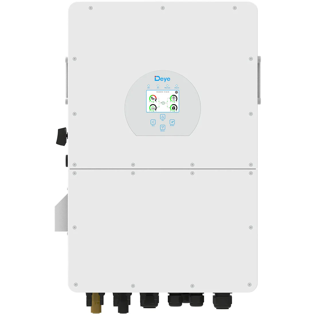 Инвертор солнечный гибридный Deye SUN-30K-SG02HP3-EU-AM3 HV Wi-Fi 3 фазы поддержка АКБ 30 кВт (33698817) Инвертор солнечный гибридный Deye SUN-30K-SG02HP3-EU-AM3 HV Wi-Fi 3 фазы поддержка АКБ 30 кВт (33698817)