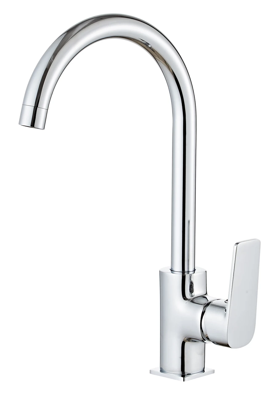 Смеситель для кухни Globus Lux BONN GLB-0203S боковой латунь на гайке (1000000371)