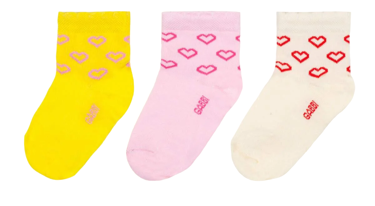 Носки детские хлопковые демисезонные для девочек Gabbi NSD-190 р. 8-10 6 пар (90190)