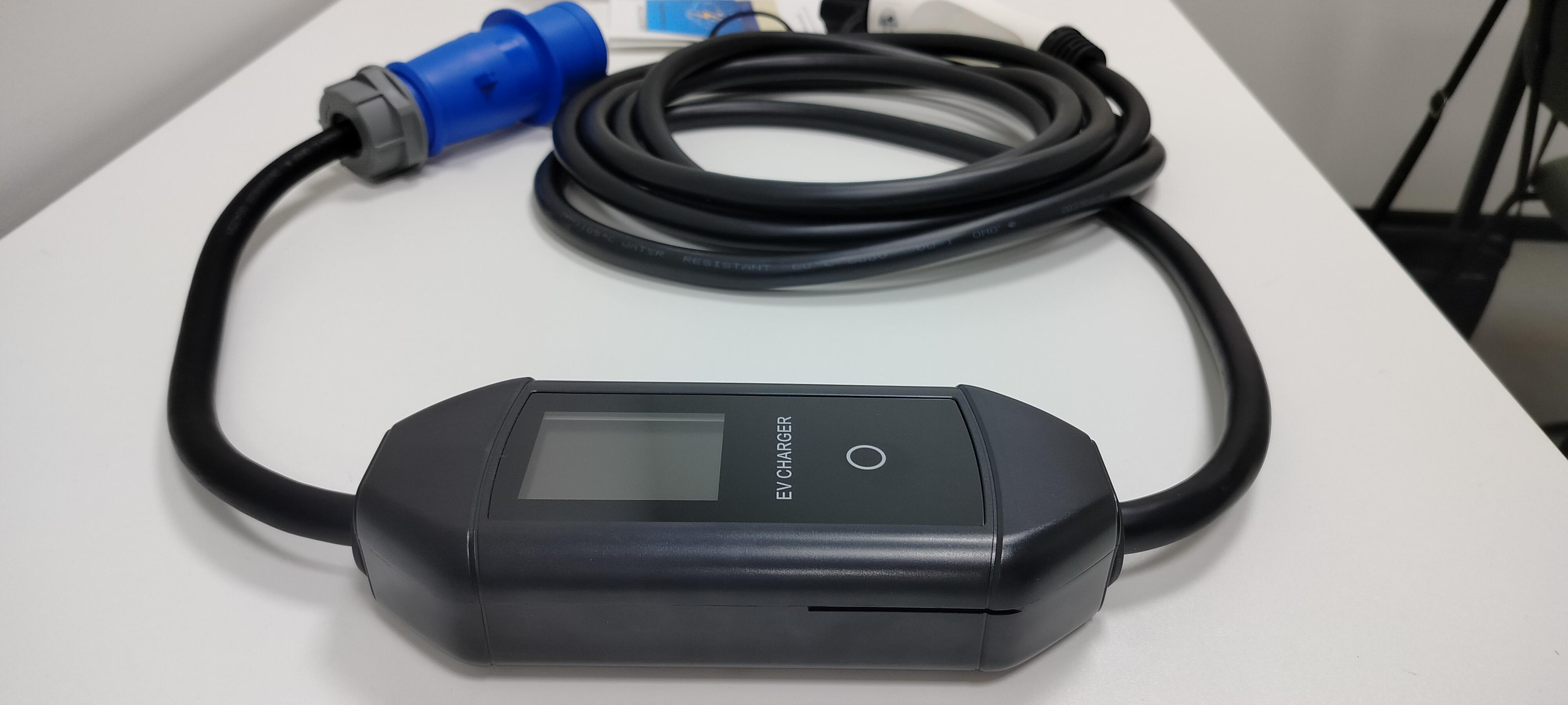 Зарядное устройство для электромобиля EV 32A/7 кВт GB/T портативное с силовой розеткой 220 В 32 А OLED (XCACK01-G) - фото 6