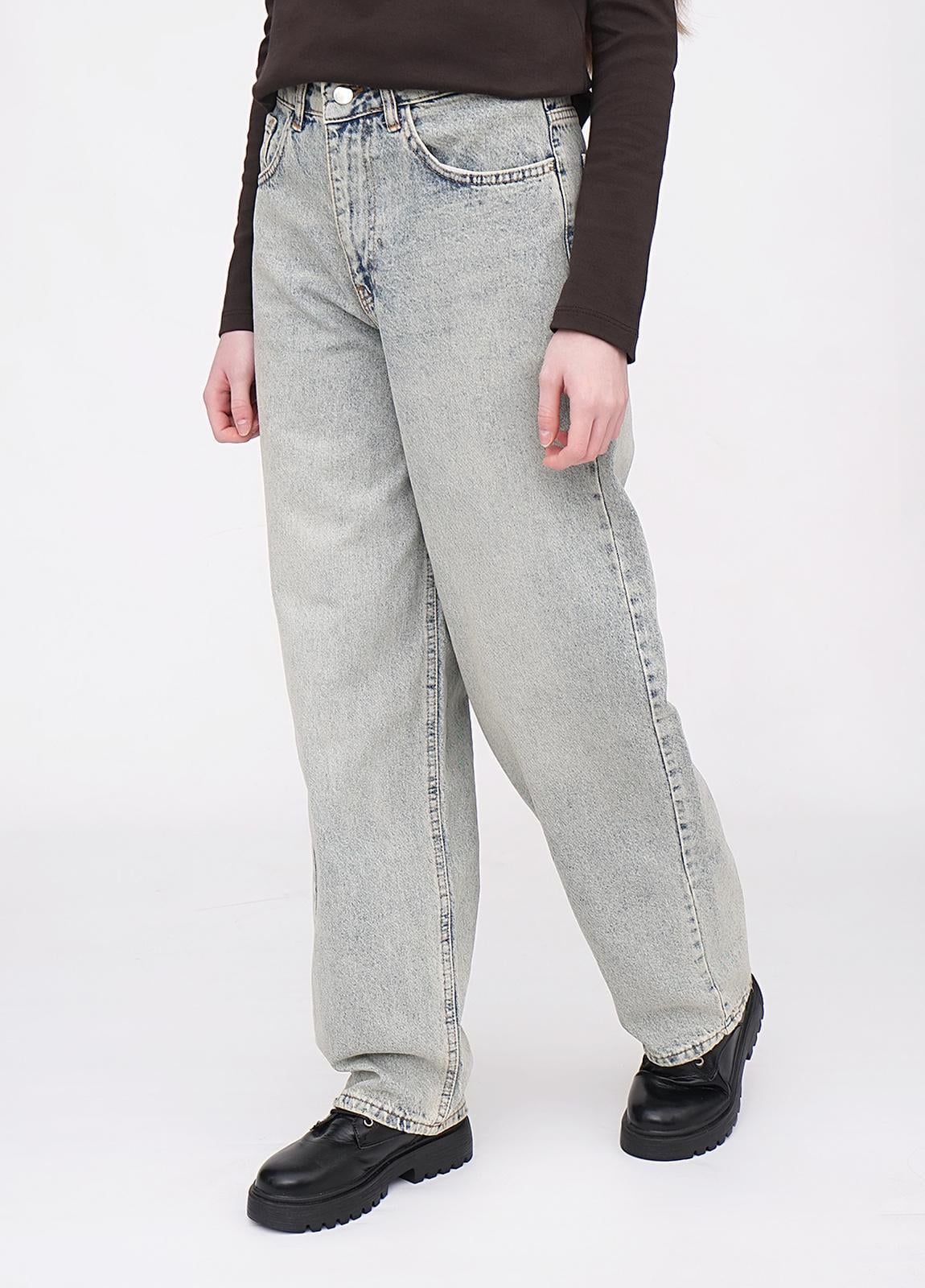 Джинси жіночі baggy EQUILIBRI W568_020_002 р. 30 Синій
