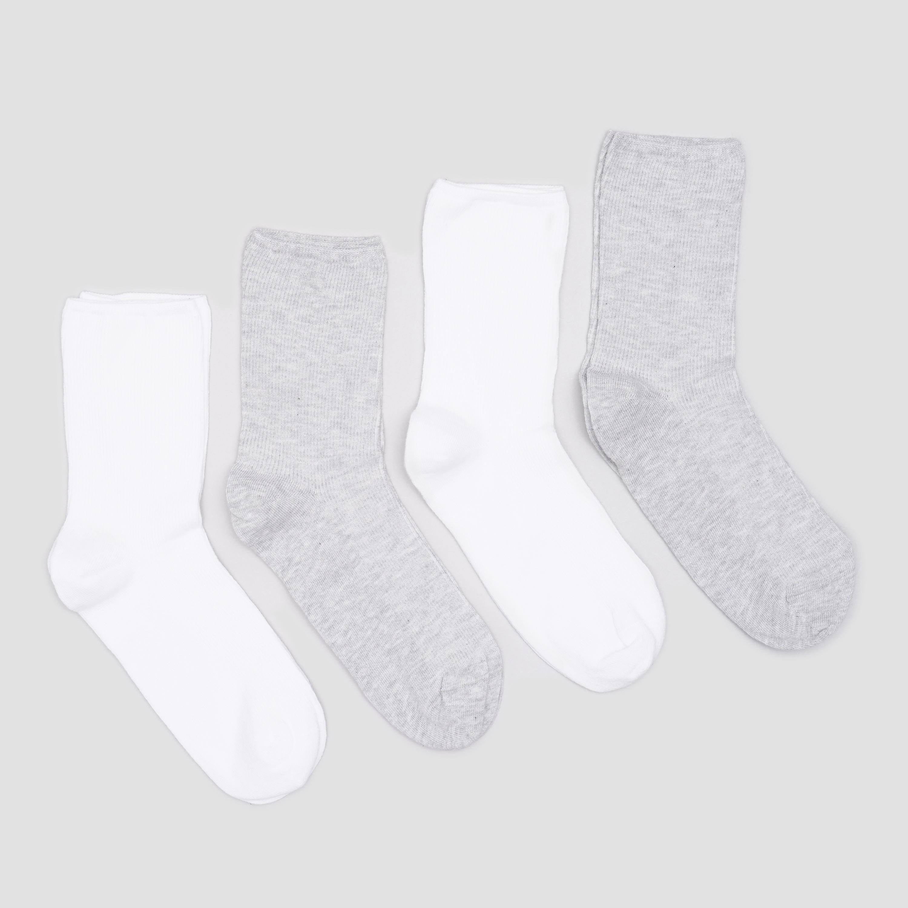 Носки C&A р. 35-38 4 пары Белый/Серый (1309552110)