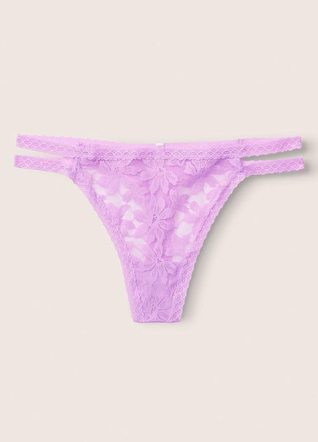 Женские трусы Victoria's Secret 000115375QFKM M Сиреневый (62928160)