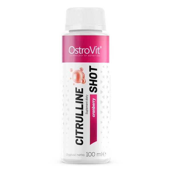 Цитруллин для спорта OstroVit Citrulline Shot 100 ml /2 servings/ Cranberry