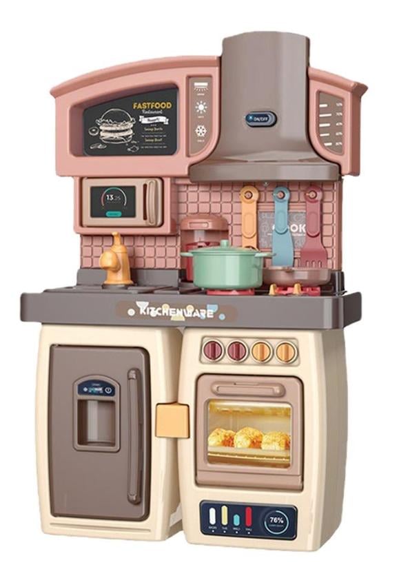 Детская кухня Cynthia со звуковыми и световыми эффектами разборная на батарейках (CT 042)