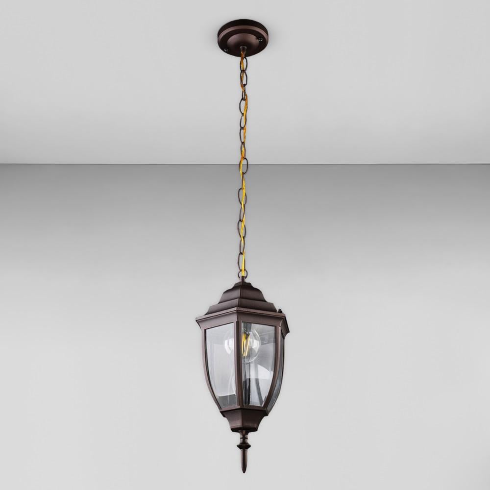 Светильник уличный подвесной Light House DL-18792/1P Коричневый